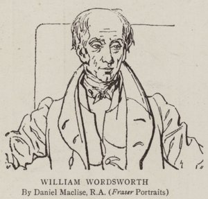 William Wordsworth door Daniel Maclise